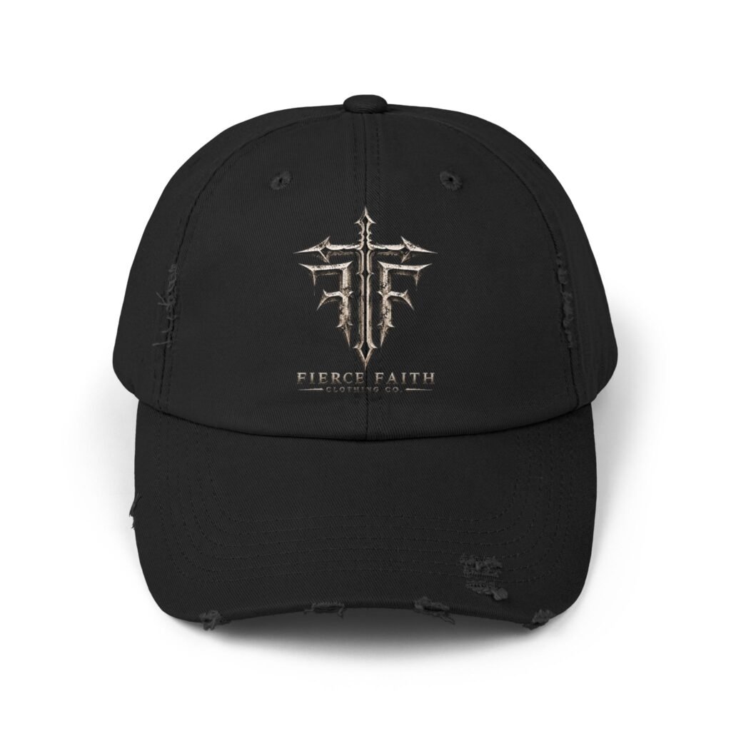 Fierce Faith Logo -  Distressed Cap