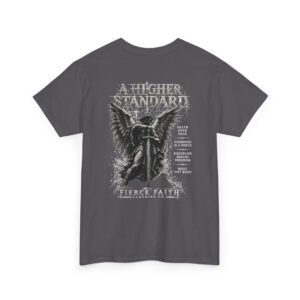 A Higher Standard - Unisex Heavy Cotton T-Shirt - Image 1
